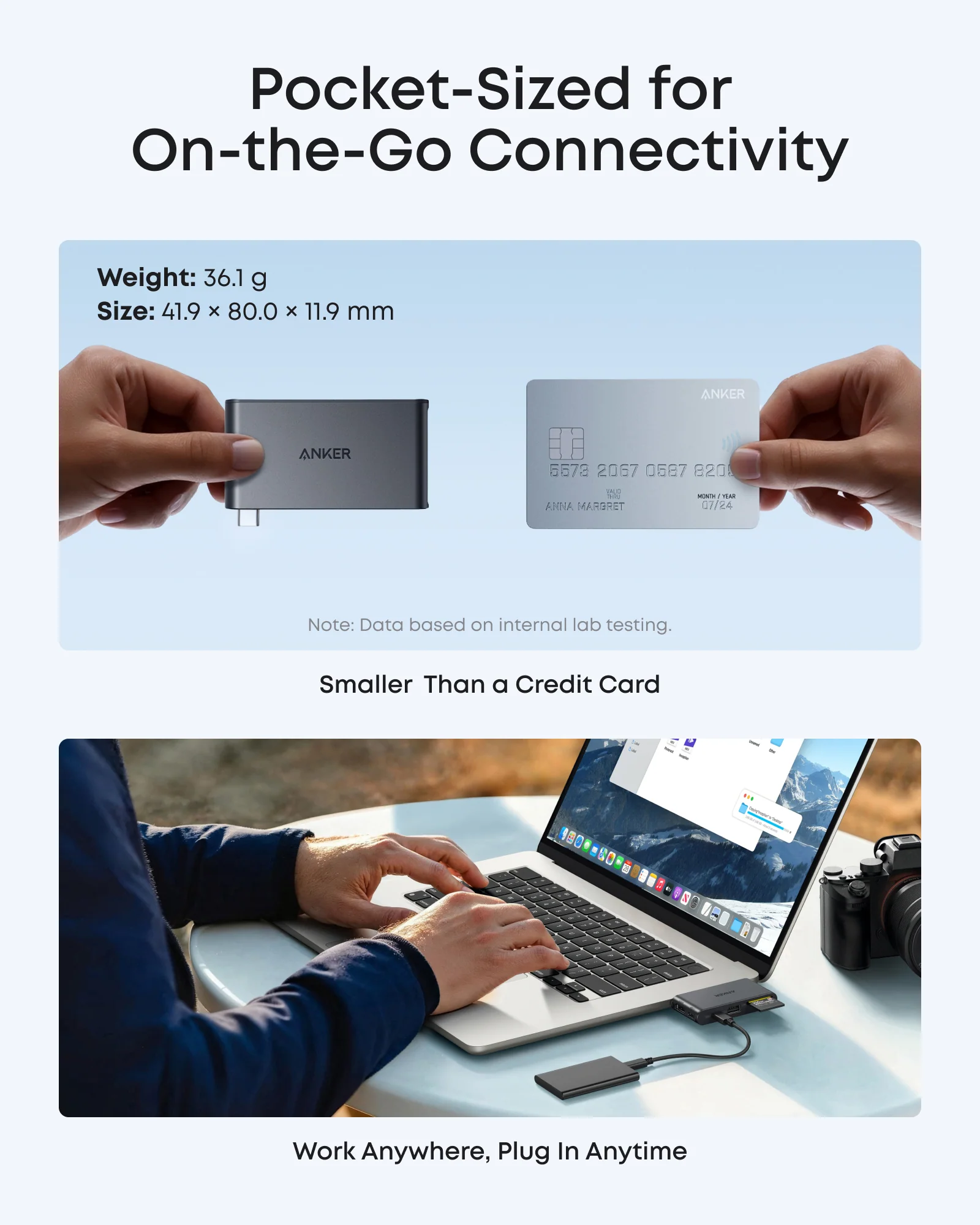 Anker Nano USB-C Hub (6-in-1, 5Gbps) - Image 6