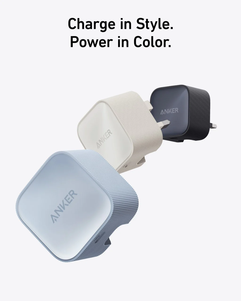 Anker Nano USB-C Wall Charger (30W) and USB-C to USB-C Cable (240W, Upcycled-Braided) - Image 8